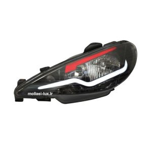 چراغ جلو 206 طرح Audi serie A