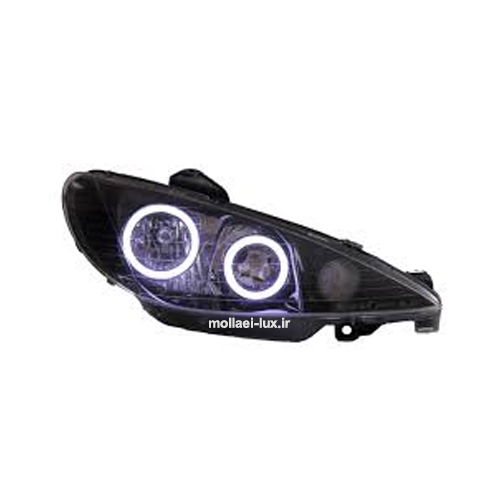 چراغ جلو 206 طرح باکستر