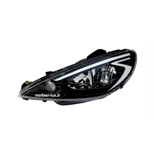 چراغ جلو 206 طرح لیزری