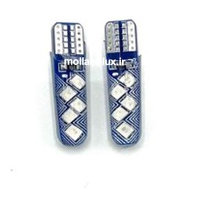 لامپ SMD  تخت 10 تایی آبی